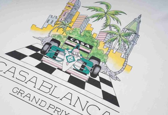 CASABLANCA COOL SHORT SLEEVE STATEMENT SHIRT - Picture 2 of 7